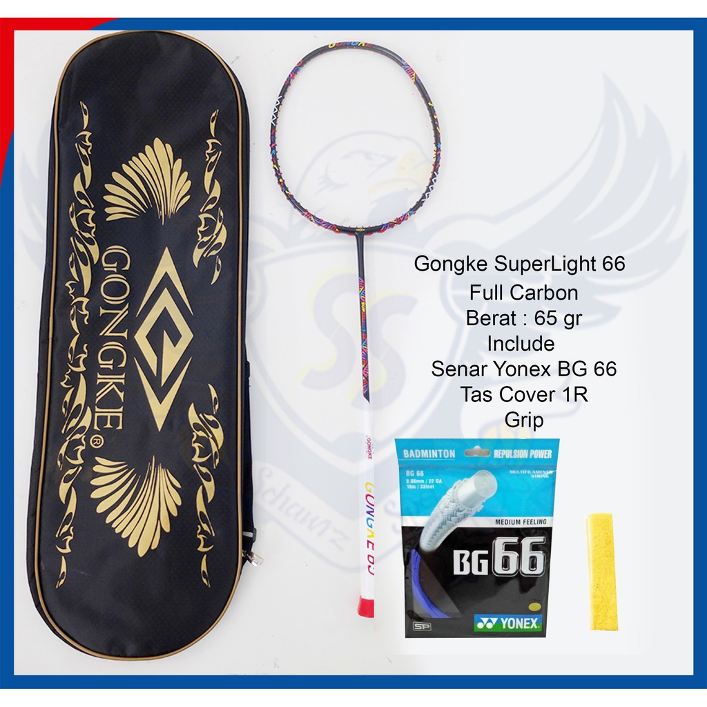 RAKET BADMINTON GONGKE SUPERLIGHT 66 ORIGINAL