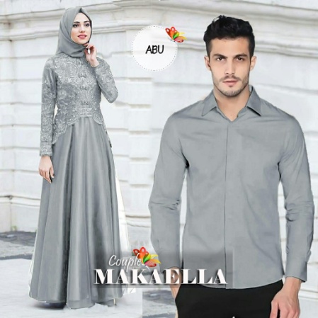 Modis | Couple Gamis Kaella | Gamis Couple Muslim Muslimah | Promo