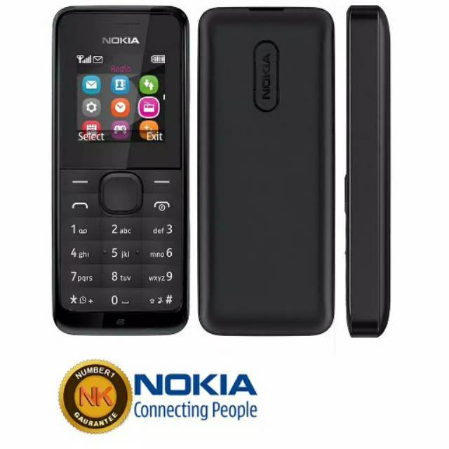HP NOKIA 105 SINGLE SIM JADUL BERGARANSI