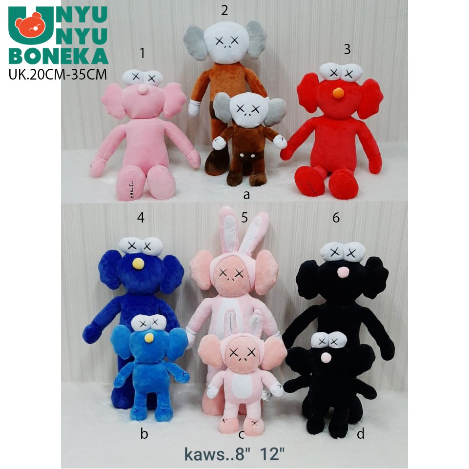 Boneka Amerika KAWS BBF Melihat Kreatif Boneka Anime Boneka Amerika KAWS BBF Melihat Kreatif Boneka Anime
