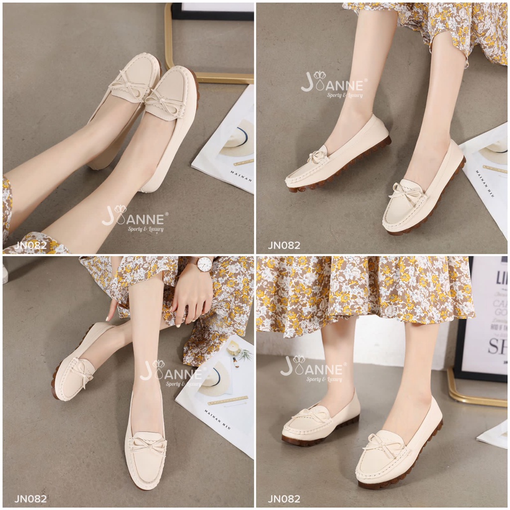 JOANNE Loafers Shoes Sepatu Kerja Pita #JN082 ORIGINAL (RESTOCK)