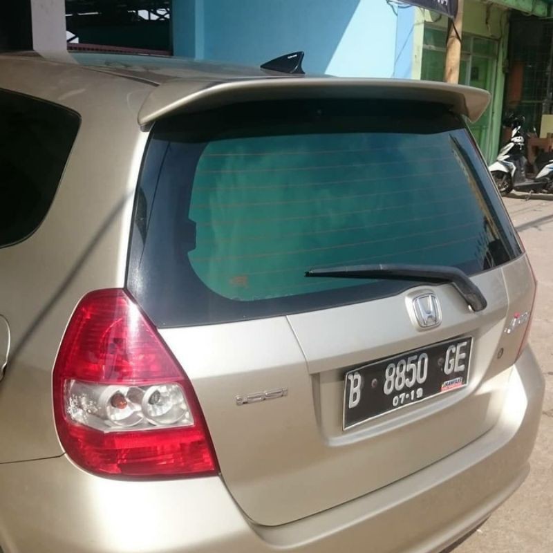 Spoiler Honda Jazz Lama Bahan Plastik Belum Di Cat