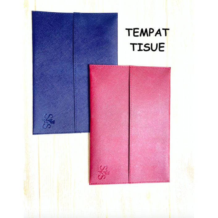 POUCH TISSUE TRAVEL BAHAN PU KULIT