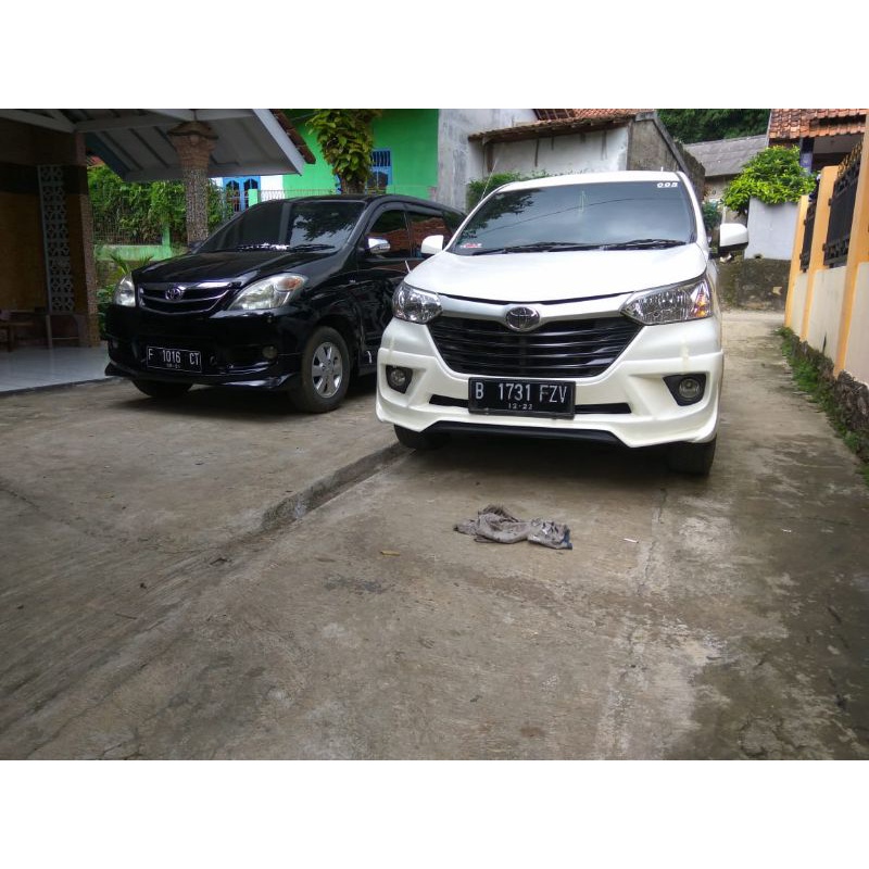 bodykit depan / samping avanza xenia 2016-2018 grand new