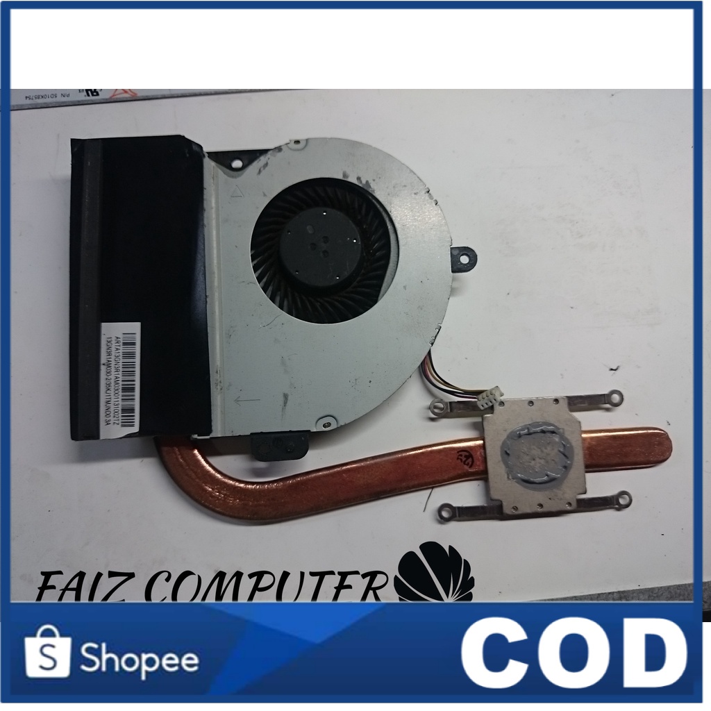 kipas fan plus heatsink untuk Asus A43S A43SJ K43 K53S K53SJ X43