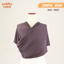 Petite Mimi Simple Wrap Gendongan Polos