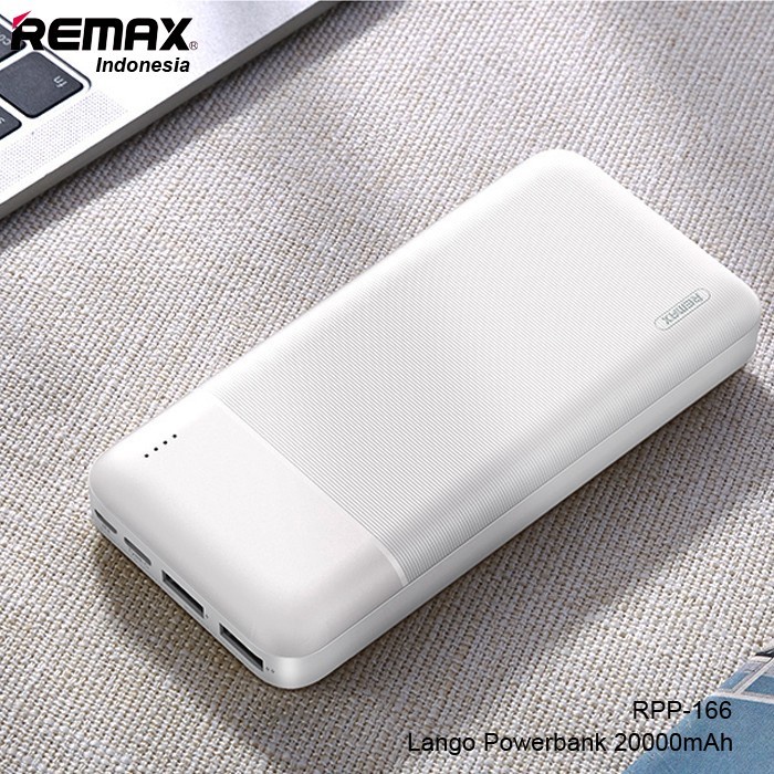 Remax Lango Power Bank 20000mAh RPP-166 | Powerbank 20000 mAh