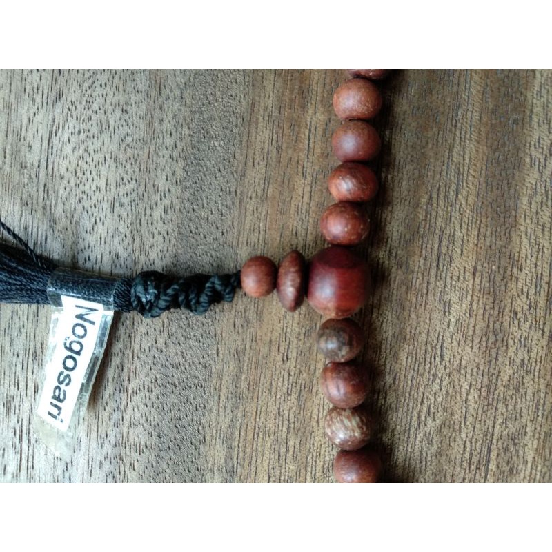 Tasbih kayu Nagasari Nogosari 33 butir
