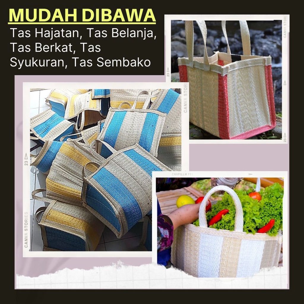 (GROSIR) Tas Berkat Hajatan, Tas Aqiqah, Tas Nasi Kotak