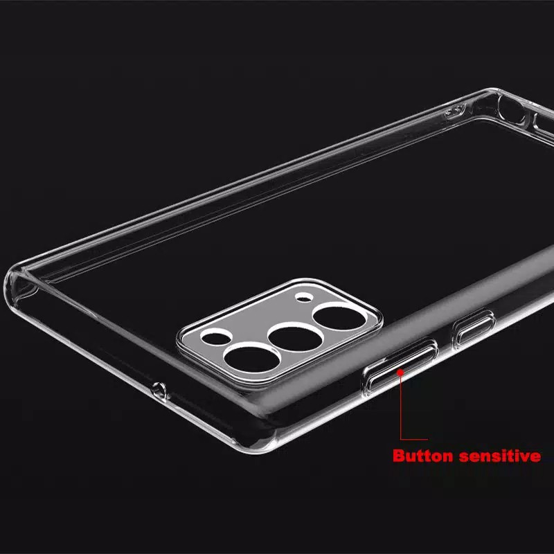 Silicone Samsung Note 20 ULTRA NOTE 20 case casing Cover Clear Camera kamera protection