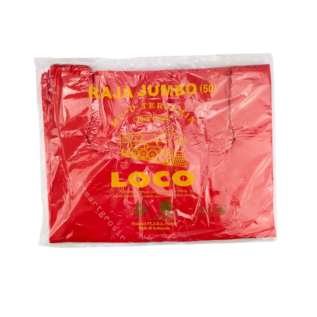 Loco Raja Jumbo / Kantong Plastik Merah / 1000g