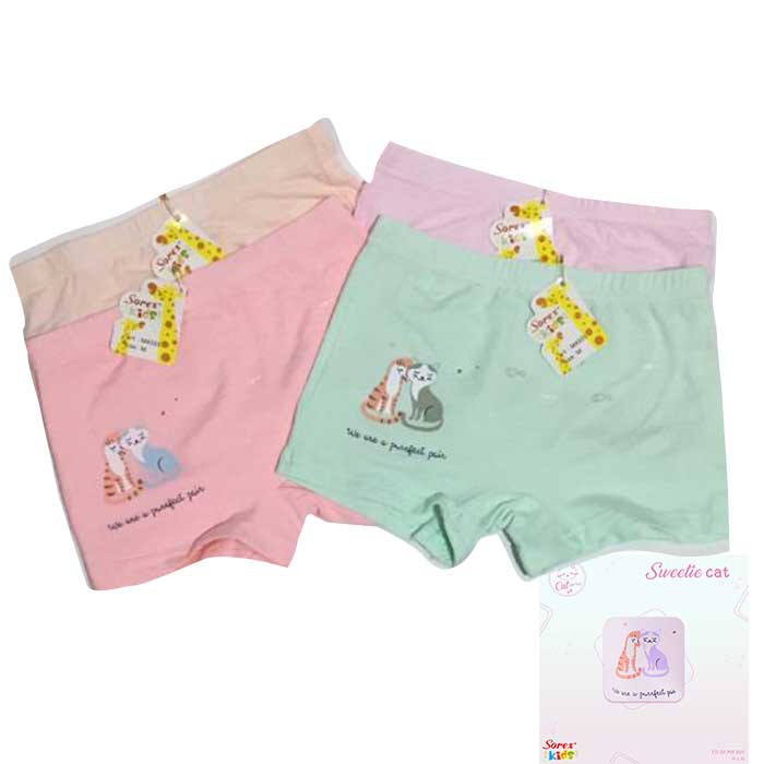 2 PCS BOXER SOREX KIDS GIRL / BOXER SOREX ANAK PEREMPUAN MA 503-1