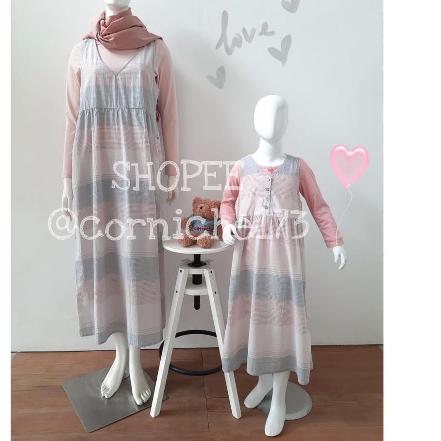 Harga Bersahabat - Corniche Yucy Overall DEWASA Pink - TH501204 yang anak dijual terpisah