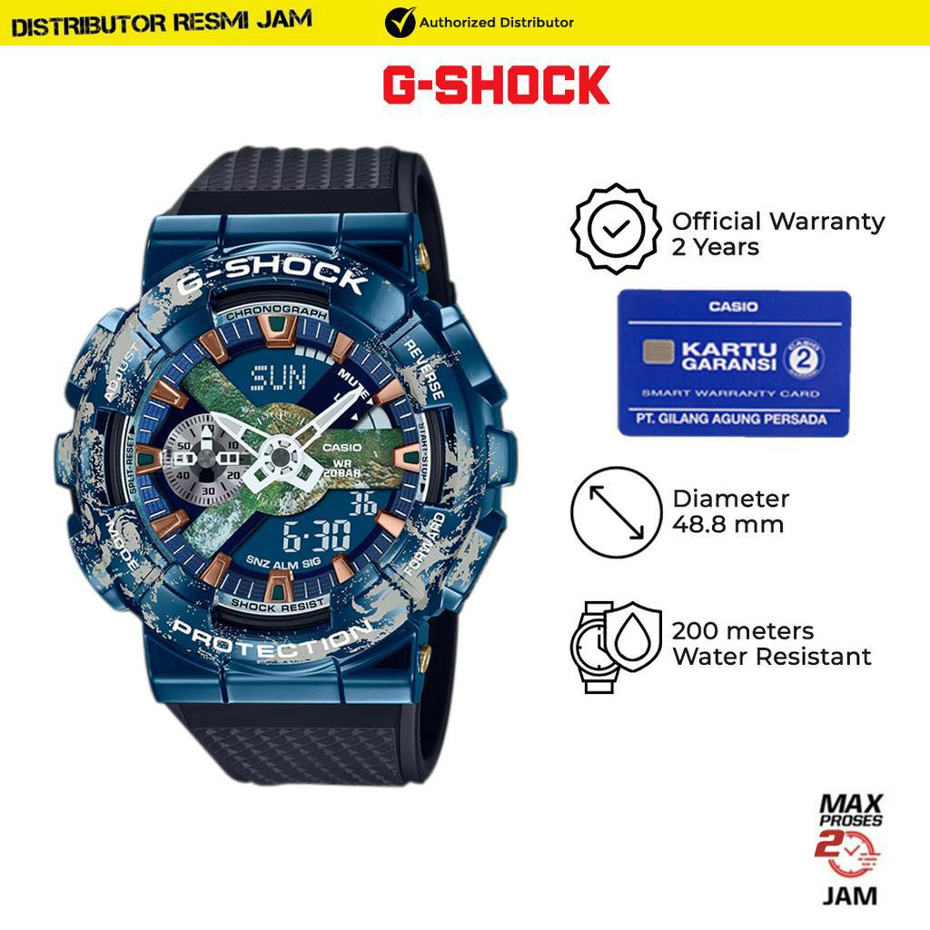 GShock GM-110EARTH-1ADR GM-110EARTH GM110EARTH Garansi Resmi 2 Tahun
