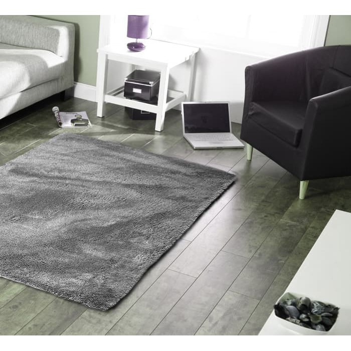 Karpet Bulu Halus Shaggy Darkgrey Big 01 krpt192