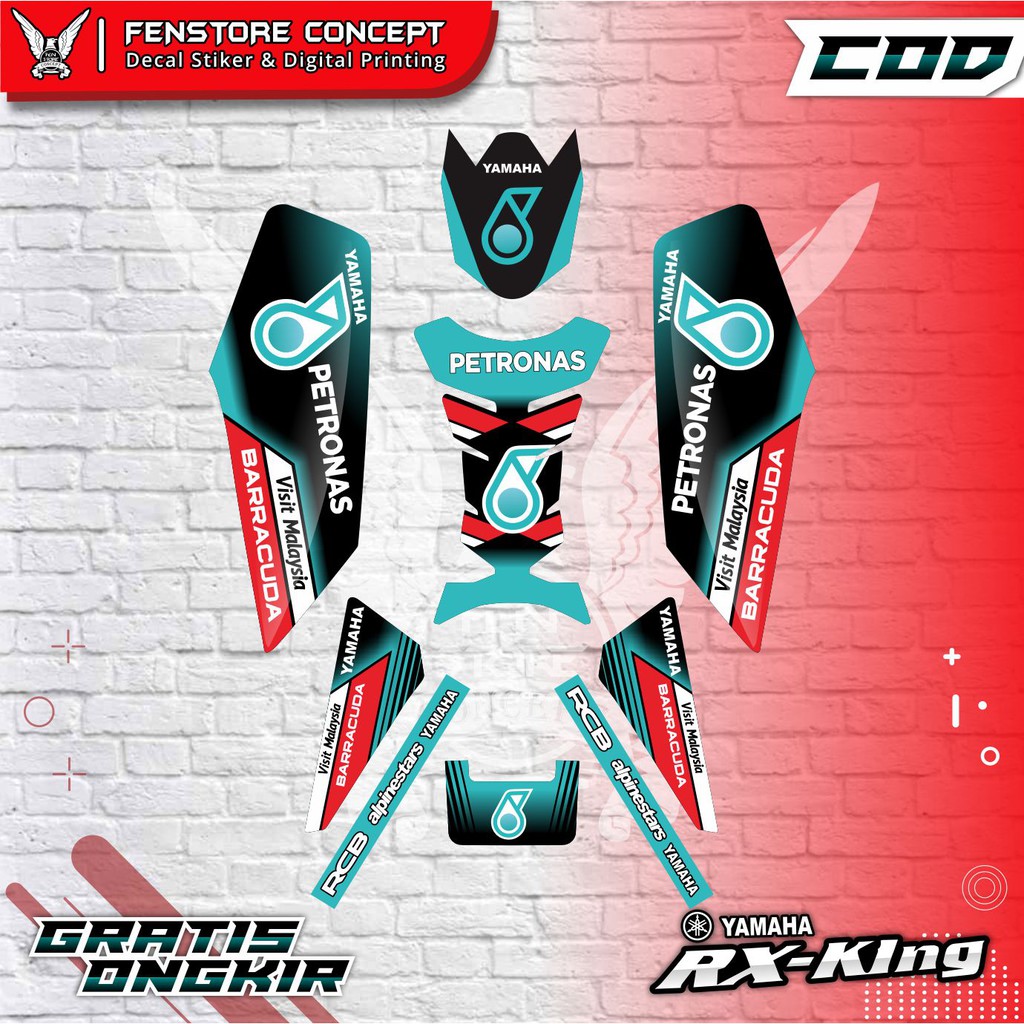 Striping Rx King Variasi 2004 2008 Setriping RX King Variasi Petronas A23 Variasi Motor RX KING