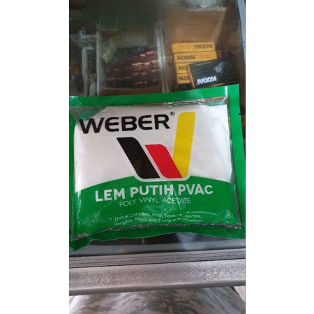 

Lem Putih Pvac / Poly Vinyl Acetate 1/2 kg dan 1kg - WEBER