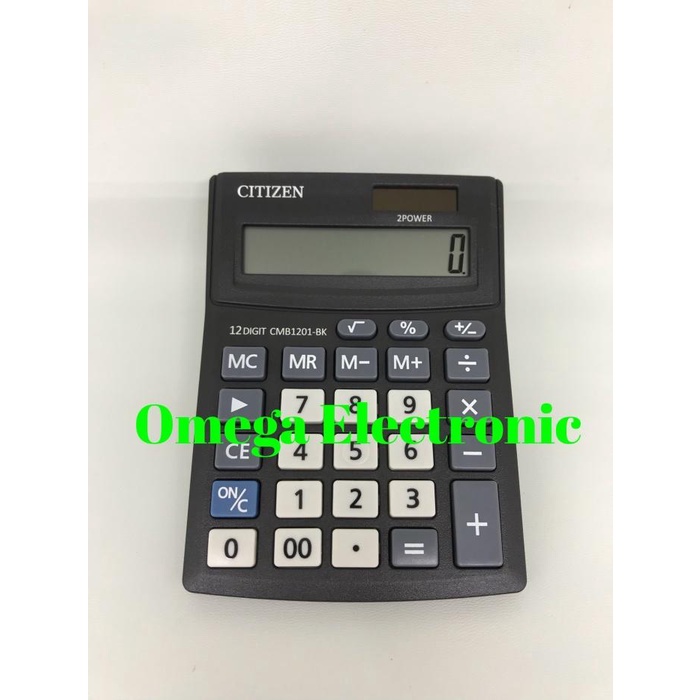 

Calculator Original Citizen Calculator Cmb1201 - Kalkulator Meja Kantor 12 Digits