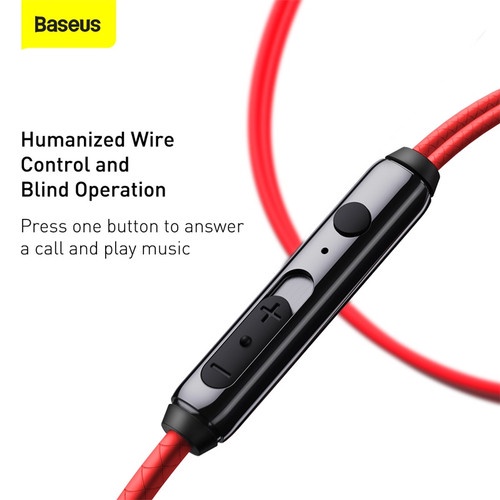 BASEUS Encok Wired Earphone 3.5mm H19 - NGH19