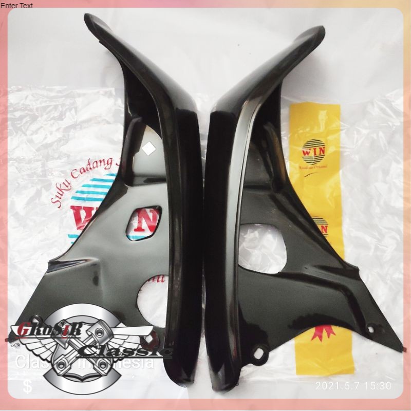 Sayap Astrea grand legenda impressa hitam tebeng cover kanan kiri astrea grand legenda impressa