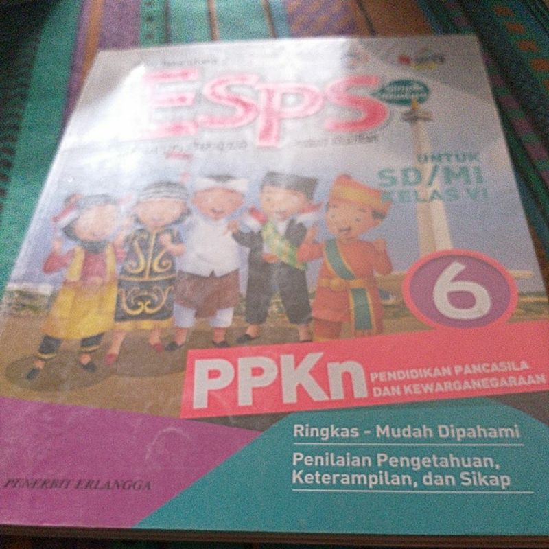Buku Esps PPKn 6 sd revisi