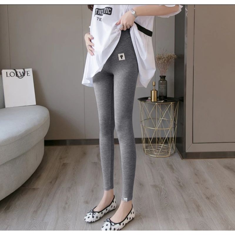 Legging Hamil Jumbo Bahan Tebal Import Premium