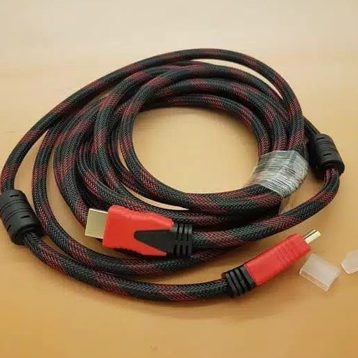 KABEL HDMI 3M SERAT JARING HDMI TO HDMI 3 m