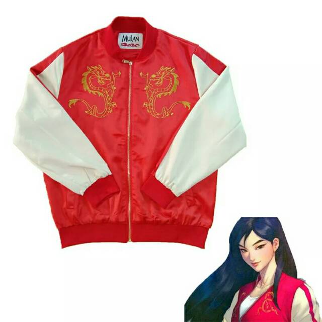 JAKET SUKAJAN MULAN DISNEY RALPH