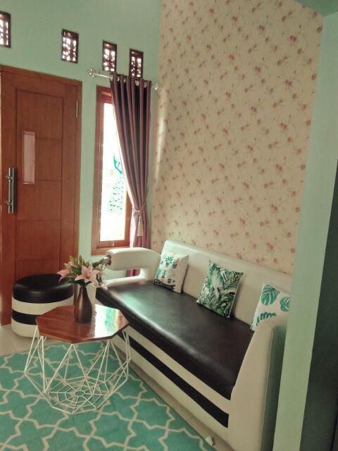 Vas Bunga Kayu Jati Model Labu