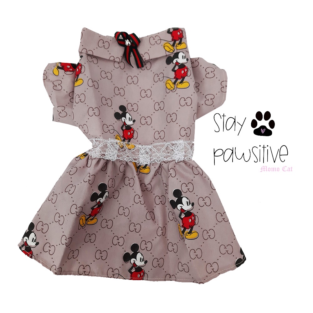 Pakaian Kucing/baju Kucing GUCCI/ Baju Kucing DRESS