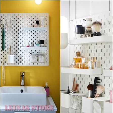 

Lucu Rak Wadah Gantung Penyimpanan Pulpen Aksesories Serbaguna Pegboard Gilaa!!!