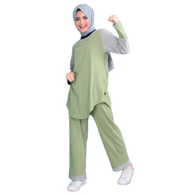 Baju Olahraga Wanita Muslim Qirani