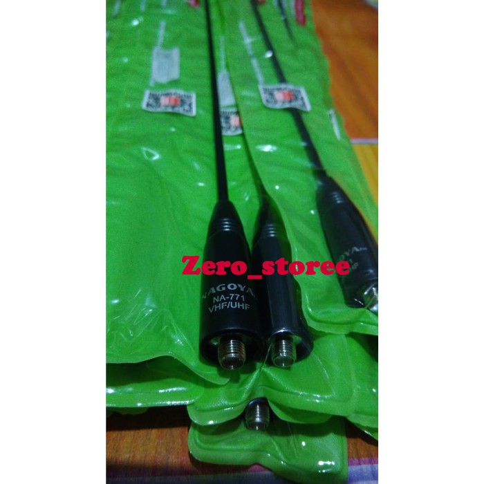 Antena Pecut HT Dualband Nagoya NA771 SMA Cewek NA-771 Baofeng Weierwei Verxion Pofung UV5R 3288 771 RH771 RH77B RH-771 RH-77B SMA FEMALE