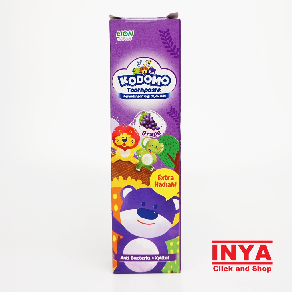 KODOMO TOOTHPASTE GRAPE 45gr - Pasta Gigi Anak - Odol