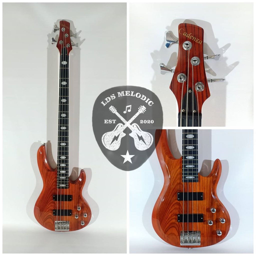 Gitar Bass Elektrik CADENZA ECD360 ORIGINAL ( Model SDGR )