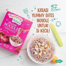 YUMMY BITES ORGANIC NOODLE / YUMMY BITES / NOODLE / MIE SEHAT