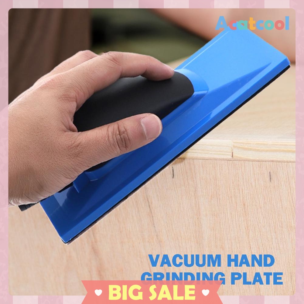 Sanding Block Hand Dust Extraction Sanding Grinding Dust Free Abrasive Tool