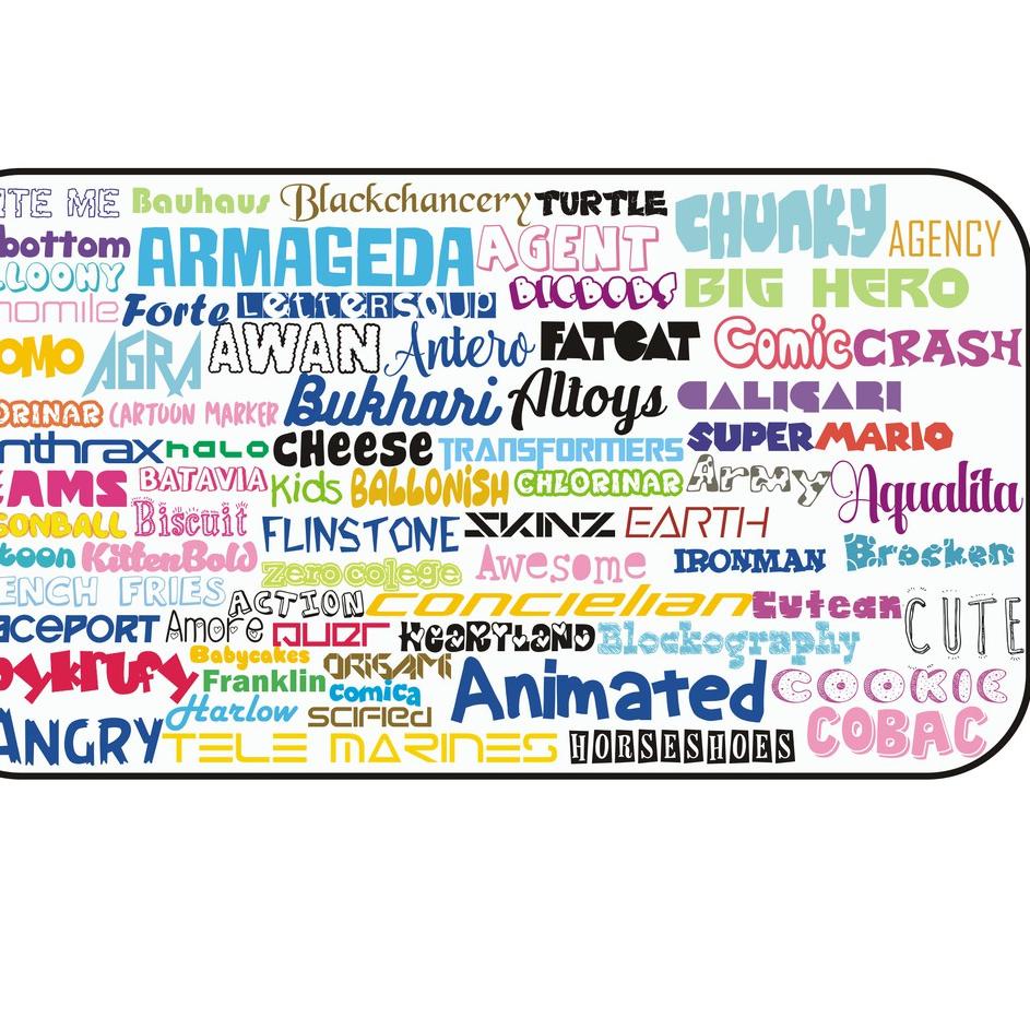 

Hot Sell.. STIKER LABEL NAMA WATERPROOF FUNGKY CUTE HERO