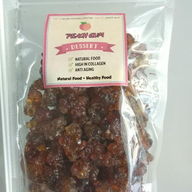 

FREEONGKIR Peach gum/thao ciao/getah pohon persik @250 gr TP280