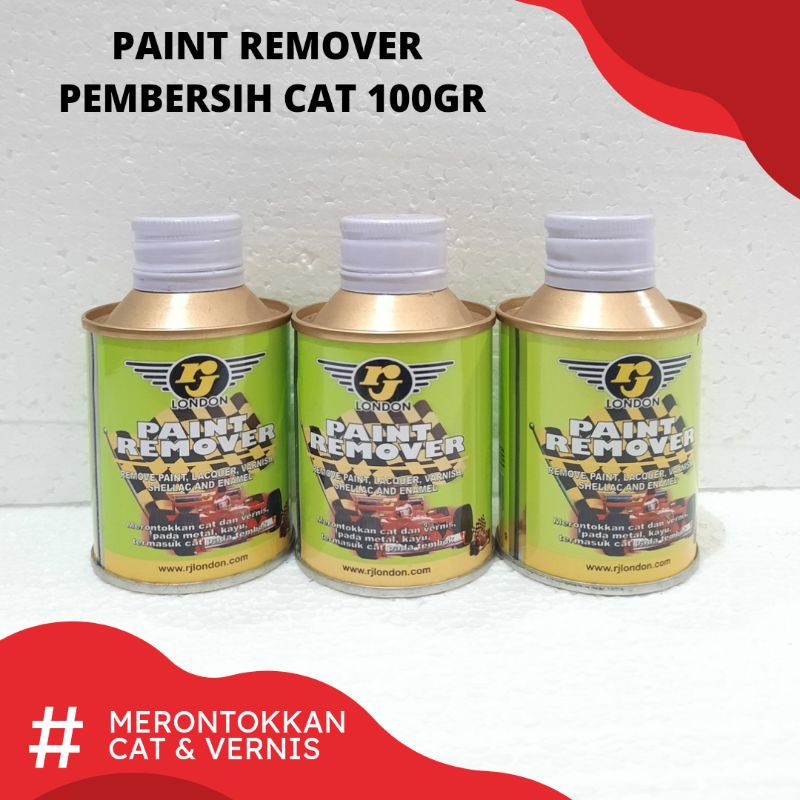 Jual PAINT REMOVER RJ LONDON K100GR CAIRAN PEMBERSIH CAT PERONTOK CAT