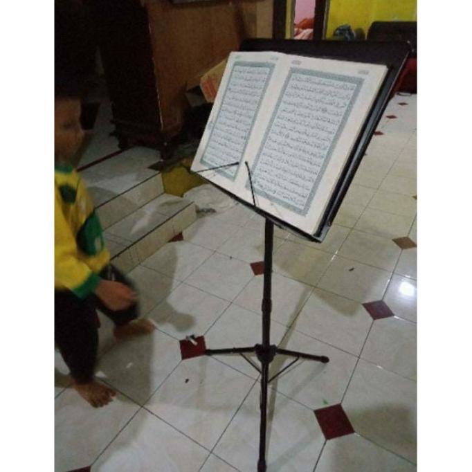 

Standbook Tripod standing penyangga al quran - stand buku Rehal- rekal