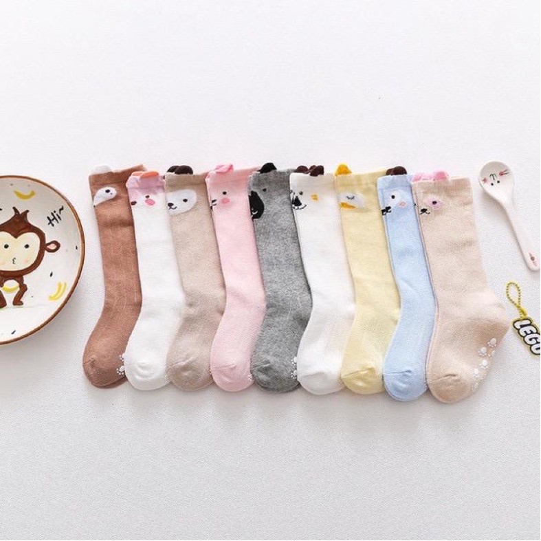 KS 5 | Kaos Kaki Panjang Anak Bayi Karakter Lucu Hewan Motif Unik Baby Socks Kids Import | RUZAIN MALL