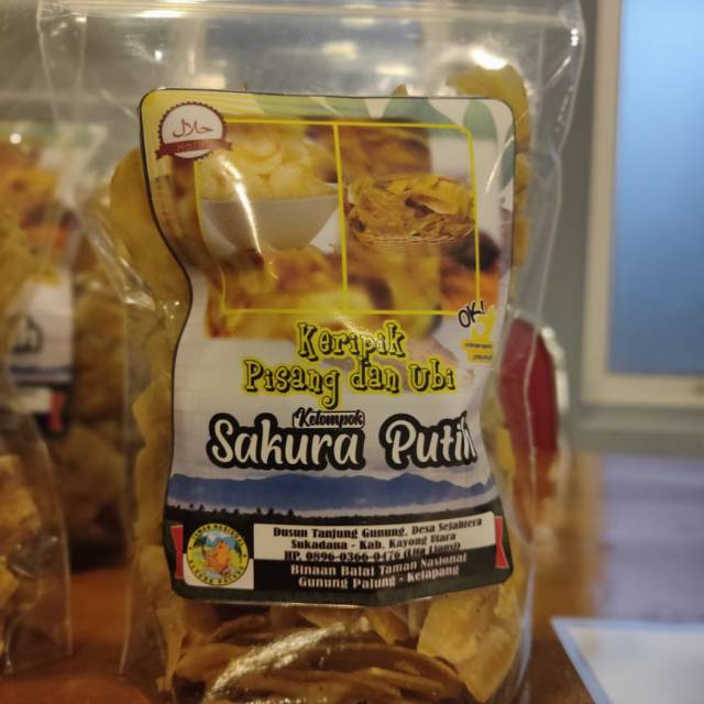 

KERIPIK PISANG SAKURA PUTIH