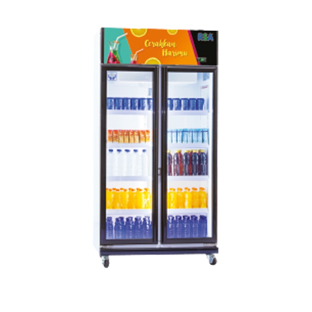 Showcase Chiller / Cooler 2 Pintu RSA OPAL
