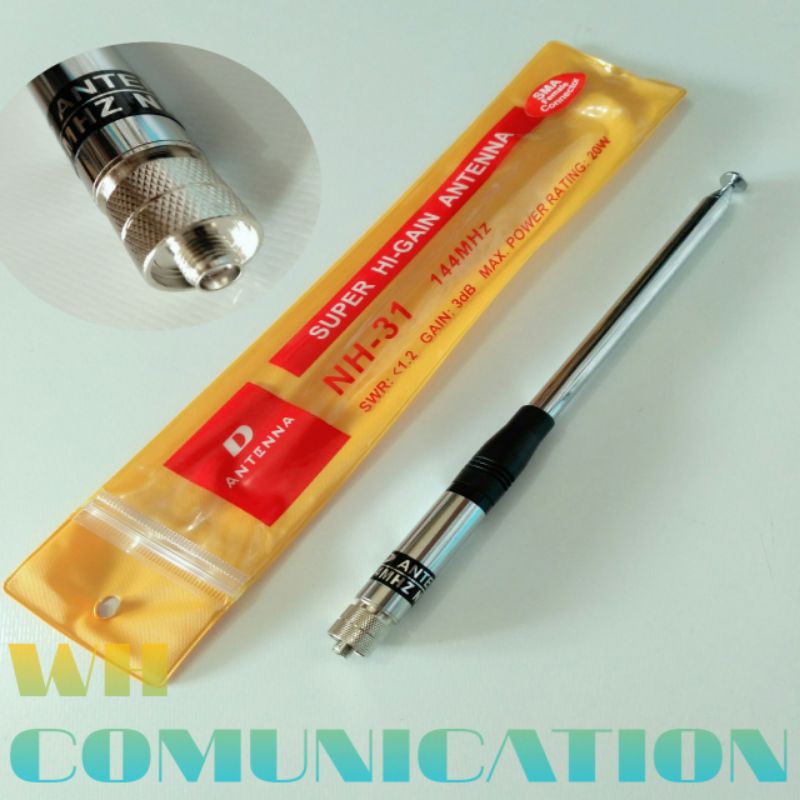 ANTENNA HT D ANTENNA NH-31 VHF CONNECTOR SMA FEMALE