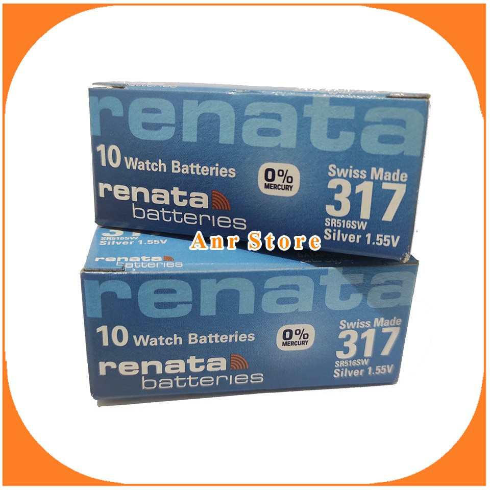 Baterai Renata 317 SR516SW Renata 516 Original BATERAI JAM TANGAN