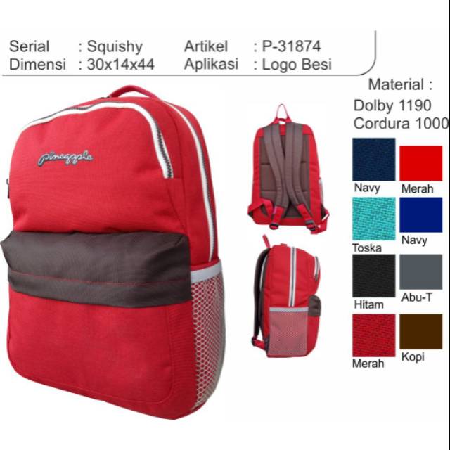 Tas sekolah Pineapple original