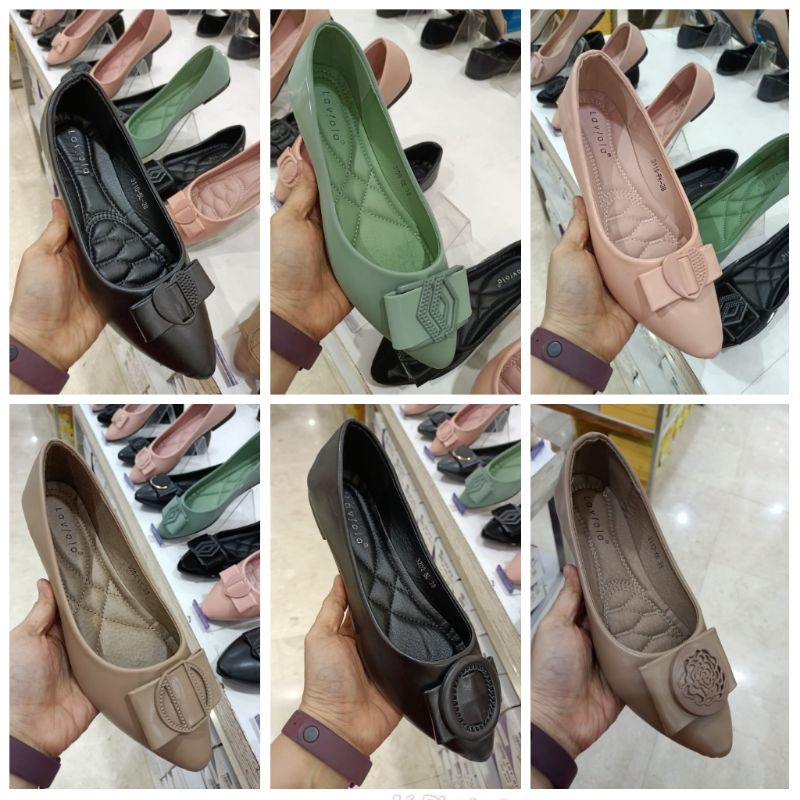 Flat shoes wanita by LAVIOLA original branded