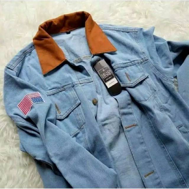 Jaket Jeans Denim Dilan 1990 - Hitam / Bioblitz / Biowash / Biru Dongker