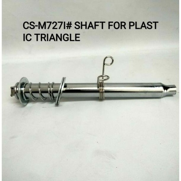 Sparepart Pipa Besi As Untuk Taruh Lid Plastik Rol Mesin Cup Sealer Powerpack